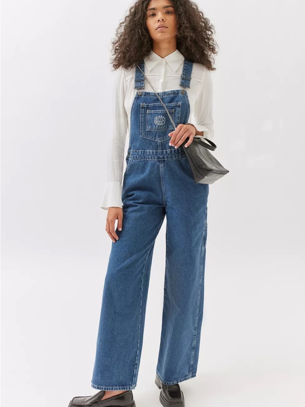 NWT The Ragged Priest Dude Denim Overall Women’s Size 36 Urban Outfitters